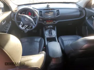 2013 Kia Sportage SX with VIN KNDPCCA68D7447781, listed as a Copart auction lot 85541454 with 136,211 mi miles and Salvage Title. Bid and sale history available at carsss.com. Image 8.