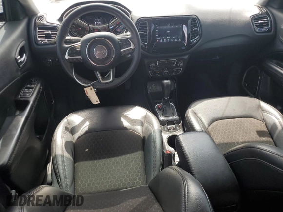 2021 Jeep Compass Latitude with VIN 3C4NJCBBXMT514336, listed as a Copart auction lot 56528865 with 14,324 mi miles and Non repairable. Bid and sale history available at DreamBid. Image 8.