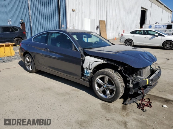 2016 BMW 4 Series 428i xDrive with VIN WBA3N9C53GK250662, listed as a Copart auction lot 46990505 with 67,720 mi miles and Salvage Title. Bid and sale history available at carsss.com. Image 4.