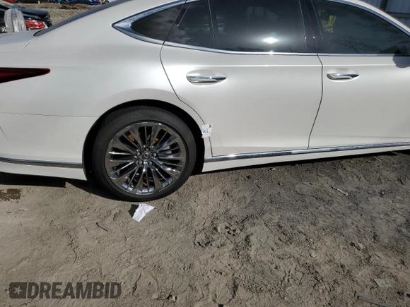 2019 Lexus LS 500 with VIN JTHB51FF4K5007906, listed as a Copart auction lot 78994754 with 30,488 mi miles and Non repairable. Bid and sale history available at DreamBid. Image 12.
