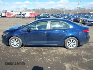 2021 Toyota Corolla LE with VIN JTDEPMAE7MJ150092, listed as a IAAI auction lot 41744119 with 82,203 mi miles and . Bid and sale history available at DreamBid. Image 15.