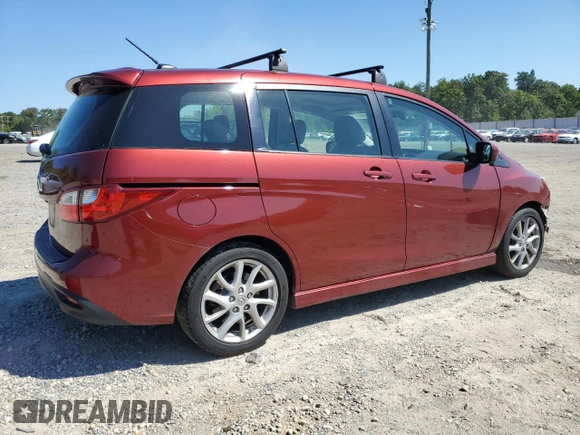 2012 Mazda 5 Grand Touring with VIN JM1CW2DL0C0139724, listed as a Copart auction lot 70640054 with 92,129 mi miles and Salvage Title. Bid and sale history available at DreamBid. Image 3.