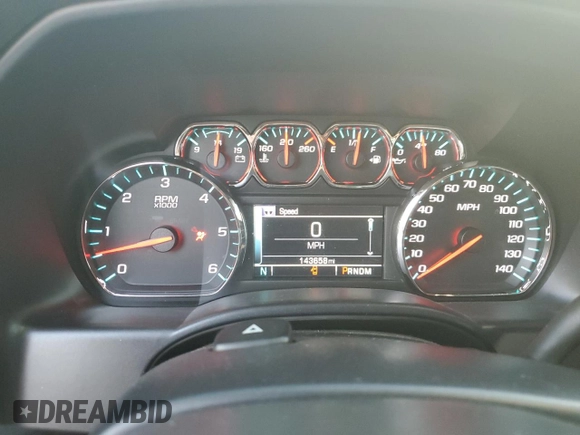 2015 Chevrolet Silverado 1500 LT with VIN 1GCRCREC1FZ431764, listed as a Copart auction lot 80342874 with 143,658 mi miles and Salvage Title. Bid and sale history available at DreamBid. Image 9.
