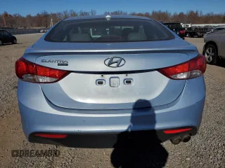 2013 Hyundai Elantra Coupe GS PZEV with VIN KMHDH6AE0DU006527, listed as a Copart auction lot 80030314 with 110,321 mi miles and Salvage Title. Bid and sale history available at carsss.com. Image 6.