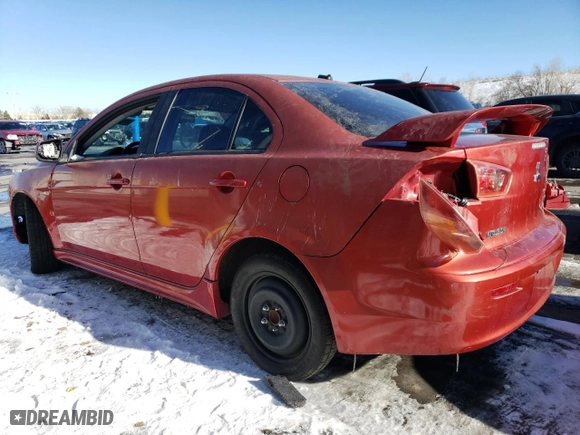 2009 Mitsubishi Lancer GTS with VIN JA3AU86W89U010881, listed as a Copart auction lot 41677155 with 0 mi miles and Clean Title. Bid and sale history available at carsss.com. Image 2.