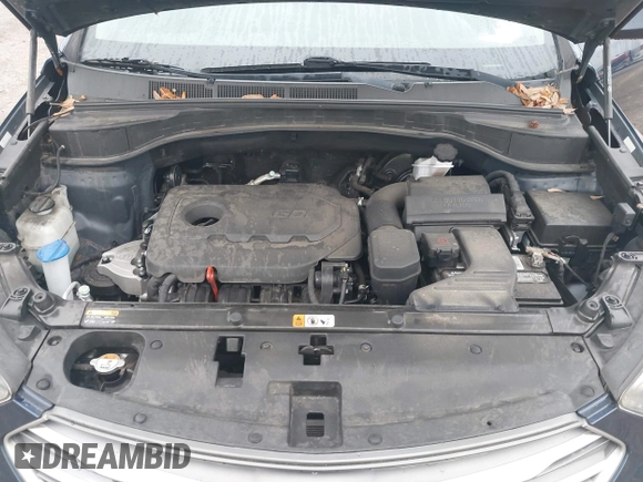 2017 Hyundai Santa Fe Sport 2.4L with VIN 5XYZT3LB8HG491548, listed as a IAAI auction lot 41926176 with 85,949 mi miles. Bid and sale history available at carsss.com. Image 10.