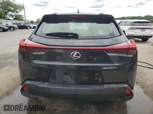 2021 Lexus UX 250h z VIN JTHP9JBH6M2037544, wystawiony jako Copart lot #58348695 z przebiegiem 16 165 mil mil oraz Szkoda całkowita • Salvage title. Historia ofert i sprzedaży dostępna na DreamBid. Obrazek 6.