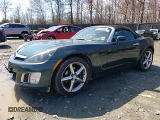 2007 Saturn Sky Red Line with VIN 1G8MG35X57Y131127, listed as a Copart auction lot 49488585 with 142,229 mi miles and Salvage Title. Bid and sale history available at DreamBid. Image 1.