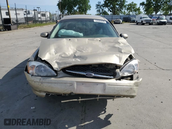 2000 Ford Taurus SES with VIN 1FAFP55S5YG260724, listed as a Copart auction lot 53583535 with Not Provided miles and Salvage Title. Bid and sale history available at DreamBid. Image 5.