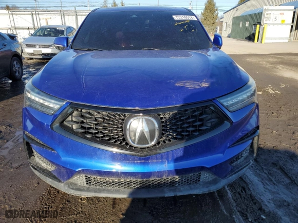 2019 Acura RDX w/A-Spec Pkg with VIN 5J8TC1H6XKL010136, listed as a Copart auction lot 72316514 with 0 mi miles and Salvage Title. Bid and sale history available at carsss.com. Image 5.