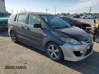 2006 Mazda 5 Sport with VIN JM1CR293160102508, listed as a Copart auction lot 76204204 with 267,065 mi miles and Salvage Title. Bid and sale history available at DreamBid. Image 4.