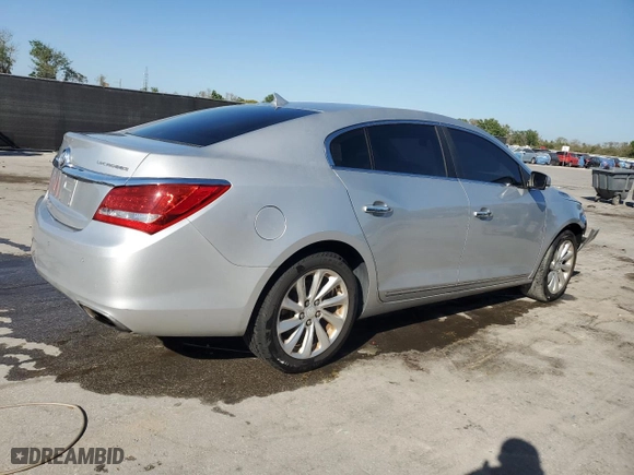 2014 Buick LaCrosse Leather with VIN 1G4GB5G38EF292048, listed as a Copart auction lot 48867505 with 97,673 mi miles and Salvage Title. Bid and sale history available at carsss.com. Image 3.