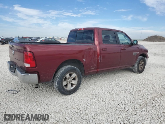 2020 Ram 1500 SLT z VIN 1C6RR7TT7LS101788, wystawiony jako Copart lot #89124205 z przebiegiem 109 046 mil mil oraz Szkoda całkowita • Salvage title. Historia ofert i sprzedaży dostępna na DreamBid. Obrazek 3.