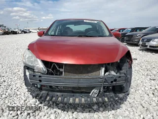 2014 Nissan Sentra SV with VIN 3N1AB7AP2EY326143, listed as a Copart auction lot 51165885 with 153,491 mi miles and Salvage Title. Bid and sale history available at DreamBid. Image 5.