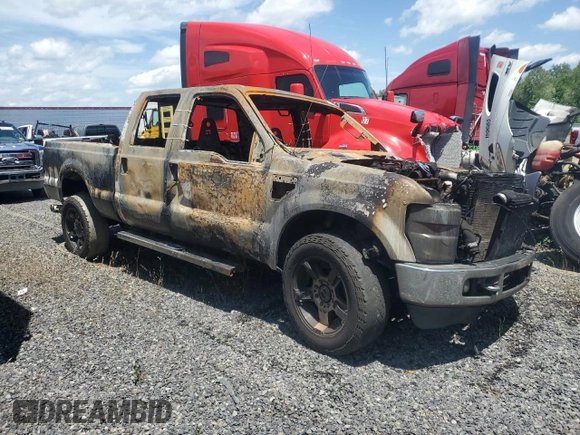 2008 Ford F-350 XL with VIN 1FTWW31RX8EE28616, listed as a Copart auction lot 60799625 with Not provided miles and Non repairable. Bid and sale history available at DreamBid. Image 4.