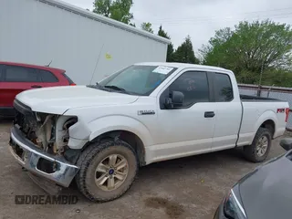 2017 Ford F-150 XL with VIN 1FTFX1EF0HFA09802, listed as a IAAI auction lot 42062781 with 124,279 mi miles. Bid and sale history available at carsss.com. Image 14.