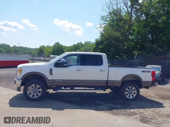 2017 Ford F-250 Lariat with VIN 1FT7W2BT8HED03378, listed as a IAAI auction lot 42545547 with 240,558 mi miles and . Bid and sale history available at DreamBid. Image 14.
