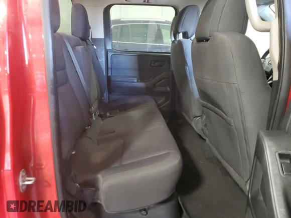 2022 Nissan Frontier S with VIN 1N6ED1EK1NN629963, listed as a Copart auction lot 45776585 with 38,740 mi miles and Salvage Title. Bid and sale history available at carsss.com. Image 10.