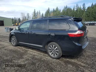 2018 Toyota Sienna XLE with VIN 5TDDZ3DC5JS203056, listed as a Copart auction lot 50611015 with 225,584 mi miles and Salvage Title. Bid and sale history available at carsss.com. Image 2.