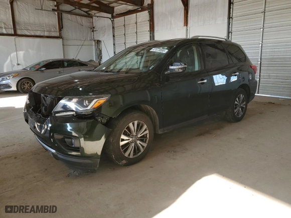 2019 Nissan Pathfinder S with VIN 5N1DR2MM6KC615777, listed as a Copart auction lot 47473895 with 116,527 mi miles and Clean Title. Bid and sale history available at carsss.com. Image 1.