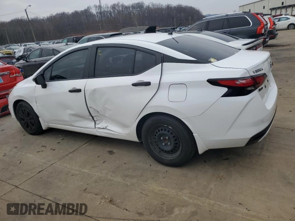 2021 Nissan Versa S with VIN 3N1CN8DV2ML910134, listed as a Copart auction lot 84191694 with 42,652 mi miles and Salvage Title. Bid and sale history available at carsss.com. Image 2.