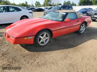 1987 Chevrolet Corvette with VIN 1G1YY3187H5124758, listed as a Copart auction lot 68829344 with 0 mi miles and Non Repairable. Bid and sale history available at carsss.com. Image 1.