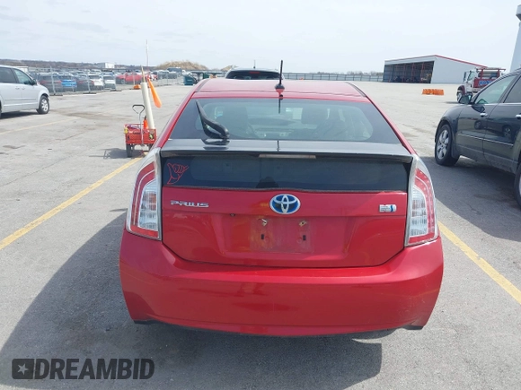 2013 Toyota Prius One with VIN JTDKN3DU5D0344180, listed as a IAAI auction lot 41961084 with 90,173 mi miles and . Bid and sale history available at DreamBid. Image 16.