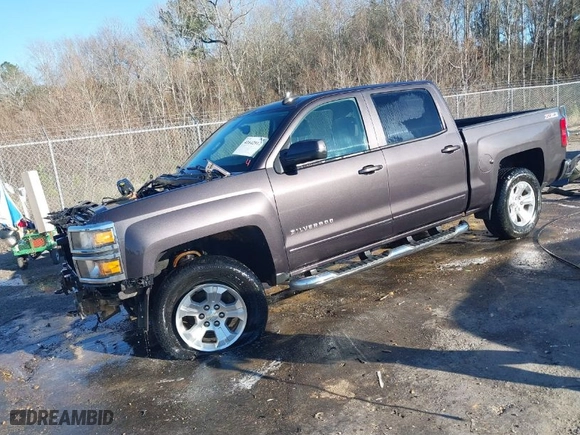 2015 Chevrolet Silverado 1500 LT with VIN 3GCUKREC4FG321983, listed as a IAAI auction lot 41642912 with NaN miles. Bid and sale history available at carsss.com. Image 2.