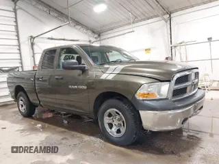 2012 Ram 1500 Tradesman with VIN 1C6RD7FPXCS291390, listed as a IAAI auction lot 41245933 with 134,689 mi miles. Bid and sale history available at carsss.com. Image 1.