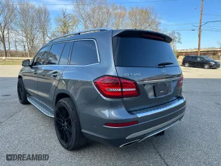 2018 Mercedes-Benz GLS with VIN 4JGDF6EE2JB005743, listed as a Copart auction lot 54836755 with 148,583 mi miles and Clean Title. Bid and sale history available at carsss.com. Image 3.