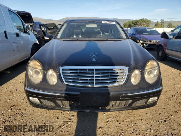 2005 Mercedes-Benz E-Class 3.2L with VIN WDBUF65J05A661032, listed as a Copart auction lot 45510375 with 167,360 mi miles and Salvage Title. Bid and sale history available at carsss.com. Image 5.