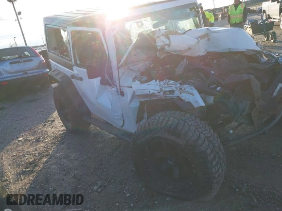2015 Jeep Wrangler Sport with VIN 1C4AJWAG0FL516351, listed as a IAAI auction lot 41178594 with 49,700 mi miles and . Bid and sale history available at DreamBid. Image 1.