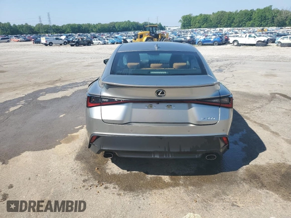 2022 Lexus IS with VIN JTHCA1D24N5122168, listed as a Copart auction lot 54872845 with 26,083 mi miles and Salvage Title. Bid and sale history available at carsss.com. Image 6.