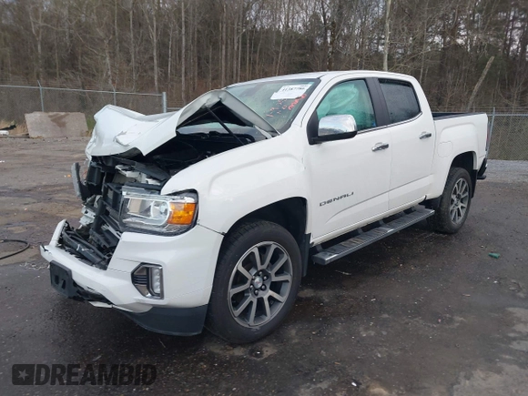 2021 GMC Canyon 4WD Denali with VIN 1GTG6EEN6M1240894, listed as a IAAI auction lot 41387786 with 73,323 mi miles. Bid and sale history available at carsss.com. Image 18.