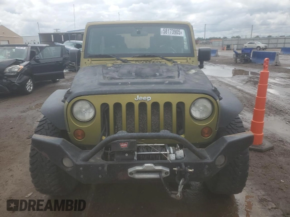 2008 Jeep Wrangler Rubicon with VIN 1J8GA69128L532086, listed as a Copart auction lot 58173905 with 227,802 mi miles and Clean title. Bid and sale history available at DreamBid. Image 5.