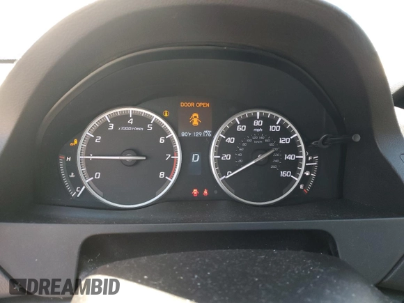 2016 Acura RDX Technology with VIN 5J8TB3H53GL012369, listed as a Copart auction lot 48104035 with 129,176 mi miles and Salvage Title. Bid and sale history available at DreamBid. Image 9.