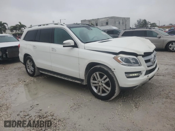 2016 Mercedes-Benz GL with VIN 4JGDF6EE0GA684314, listed as a Copart auction lot 42420245 with 119,581 mi miles and Salvage Title. Bid and sale history available at carsss.com. Image 4.