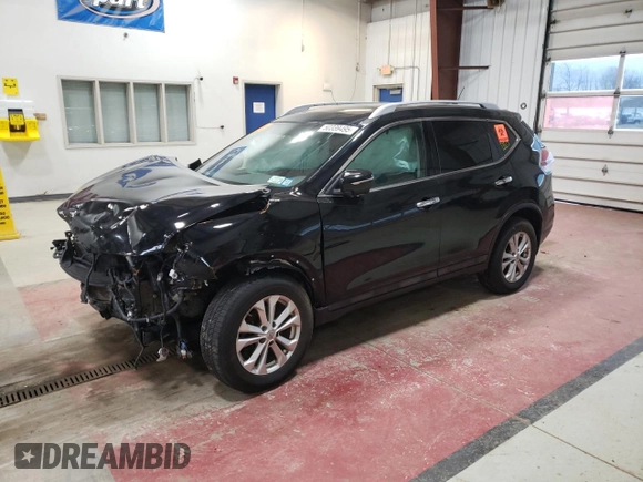 2015 Nissan Rogue SL with VIN 5N1AT2MV3FC896567, listed as a Copart auction lot 50339495 with Not provided miles and Salvage title. Bid and sale history available at DreamBid. Image 1.
