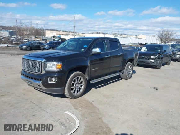 2019 GMC Canyon 4WD Denali with VIN 1GTG6EEN5K1135003, listed as a IAAI auction lot 41599314 with 108,087 mi miles. Bid and sale history available at carsss.com. Image 19.
