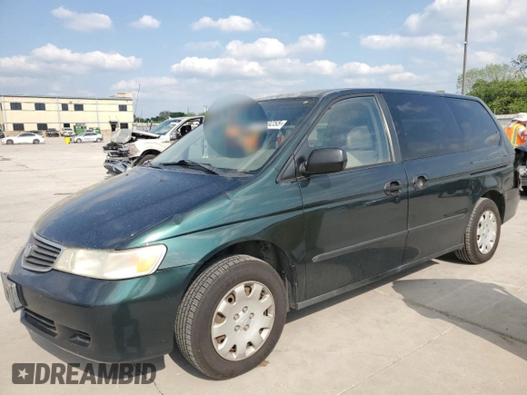 2000 Honda Odyssey LX z VIN 2HKRL1850YH575430, wystawiony jako Copart lot #53260255 z przebiegiem 188 847 mil mil oraz Szkoda całkowita • Salvage title. Historia ofert i sprzedaży dostępna na DreamBid. Obrazek 1.