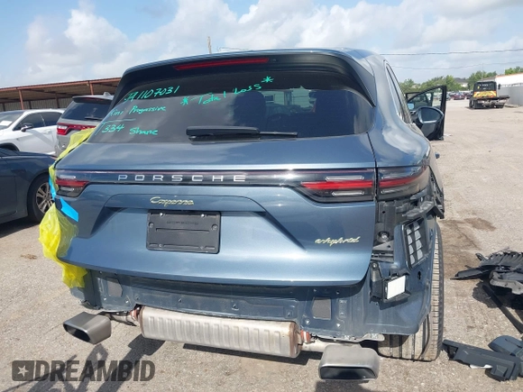 2019 Porsche Cayenne E-Hybrid with VIN WP1AE2AY2KDA51354, listed as a IAAI auction lot 42508513 with 45,135 mi miles and . Bid and sale history available at DreamBid. Image 17.