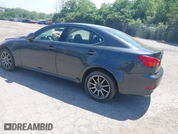 2006 Lexus IS 250 z VIN JTHCK262465007359, wystawiony jako IAAI lot #42234003 z przebiegiem 190 838 mil mil oraz . Historia ofert i sprzedaży dostępna na DreamBid. Obrazek 3.
