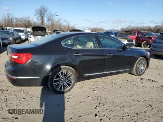 2014 Kia Cadenza Premium with VIN KNALN4D71E5161624, listed as a Copart auction lot 46148195 with 138,563 mi miles and Clean Title. Bid and sale history available at carsss.com. Image 3.