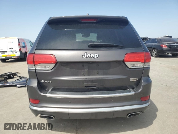 2018 Jeep Grand Cherokee Summit with VIN 1C4RJFJT1JC350270, listed as a Copart auction lot 49503365 with 48,787 mi miles and Salvage title. Bid and sale history available at DreamBid. Image 6.