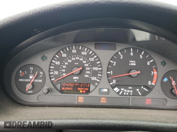 1999 BMW 3 Series M3 with VIN WBSBK0333XEC40421, listed as a Copart auction lot 71393194 with 104,293 mi miles and Salvage Title. Bid and sale history available at carsss.com. Image 9.