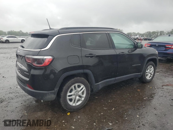 2021 Jeep Compass Sport с VIN 3C4NJCAB4MT510929, выставлен на аукционе Copart как лот 57961595 с пробегом 37 715 миль миль и Списание • Salvage title. История ставок и продаж доступна на DreamBid. Изображение 3.