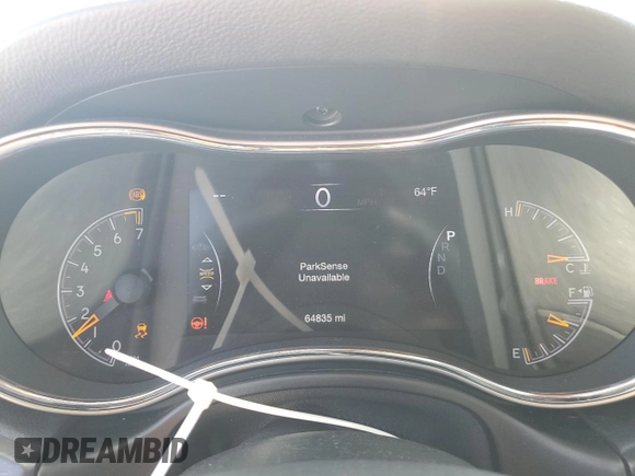 2018 Jeep Grand Cherokee Laredo E with VIN 1C4RJEAG5JC265235, listed as a Copart auction lot 48036715 with 64,835 mi miles and Salvage Title. Bid and sale history available at carsss.com. Image 9.