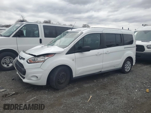 2018 Ford Transit Connect XLT with VIN NM0GS9F76J1378320, listed as a Copart auction lot 51428435 with 114,752 mi miles and Salvage title. Bid and sale history available at DreamBid. Image 1.