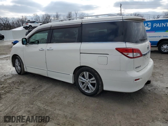2012 Nissan Quest SL with VIN JN8AE2KPXC9033104, listed as a Copart auction lot 46652845 with 152,178 mi miles and Non Repairable. Bid and sale history available at carsss.com. Image 2.