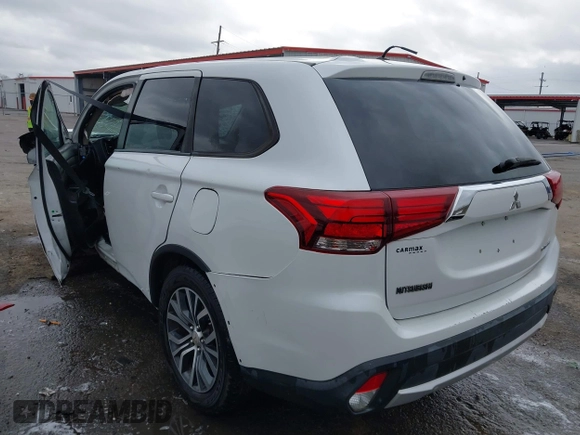 2016 Mitsubishi Outlander ES with VIN JA4AD2A34GZ043074, listed as a IAAI auction lot 41699935 with Not provided miles and . Bid and sale history available at DreamBid. Image 3.